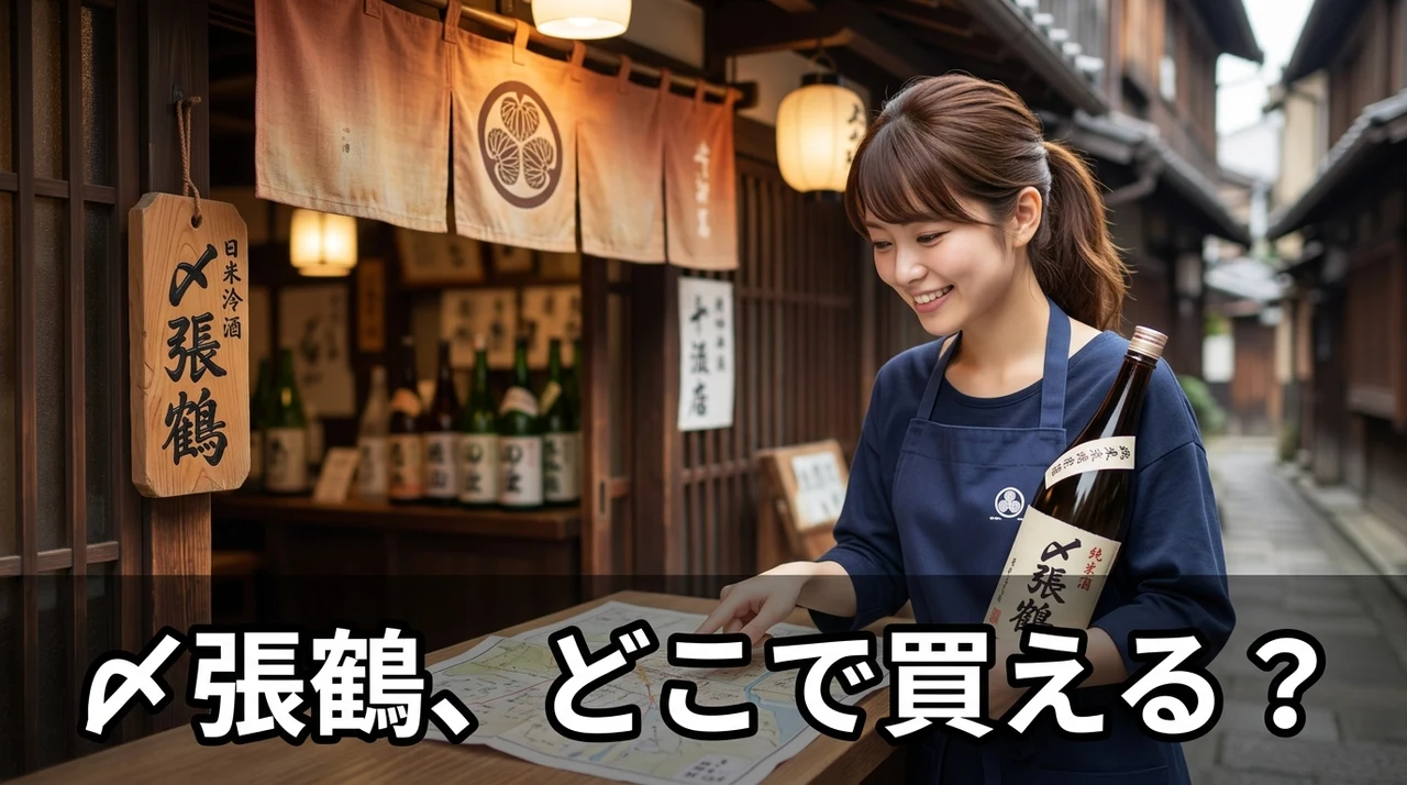 〆張鶴はどこで売っている?買える場所を先に確認