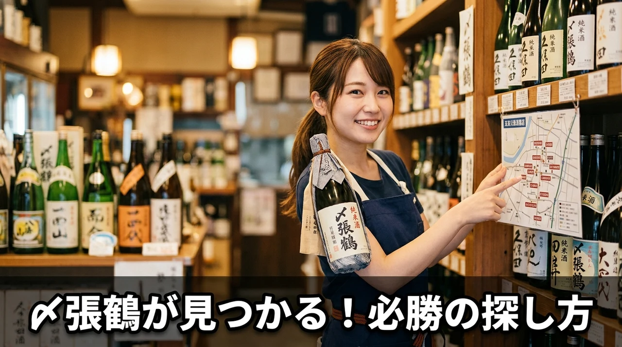 〆張鶴が売っていないときの探し方