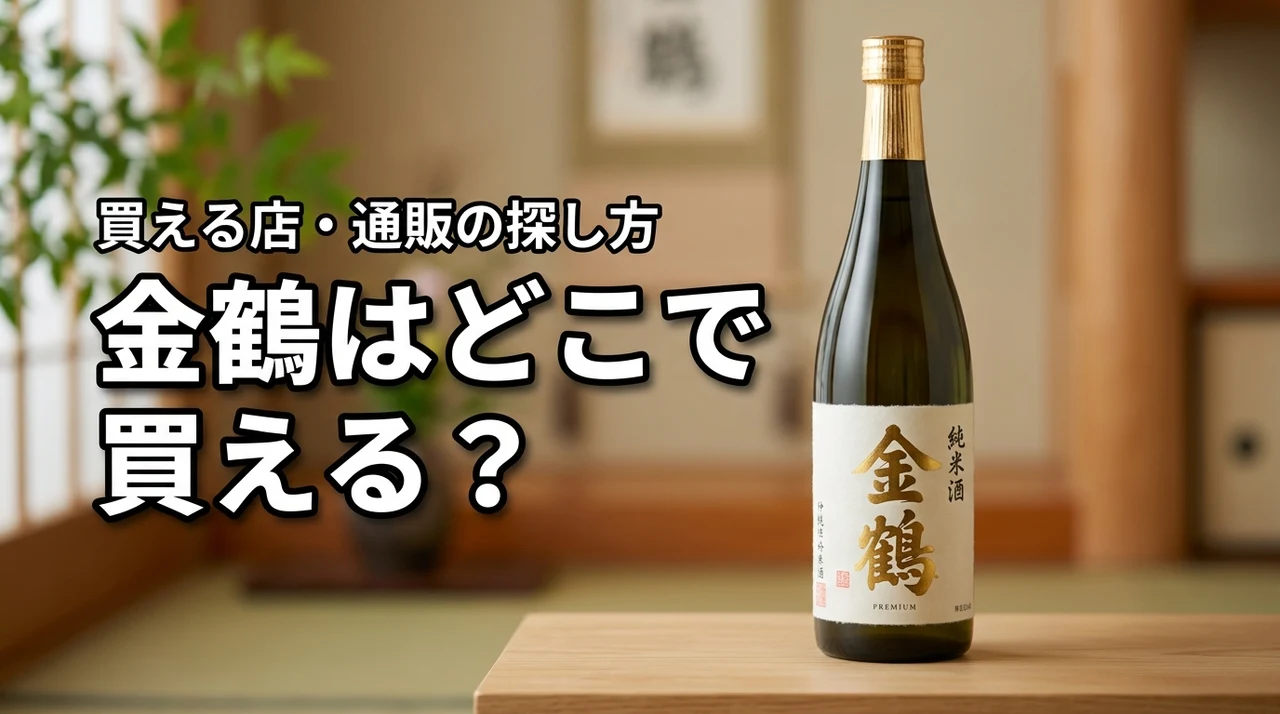 新潟の地酒・金鶴はどこで売っている？買える店・通販・購入前の確認ポイント